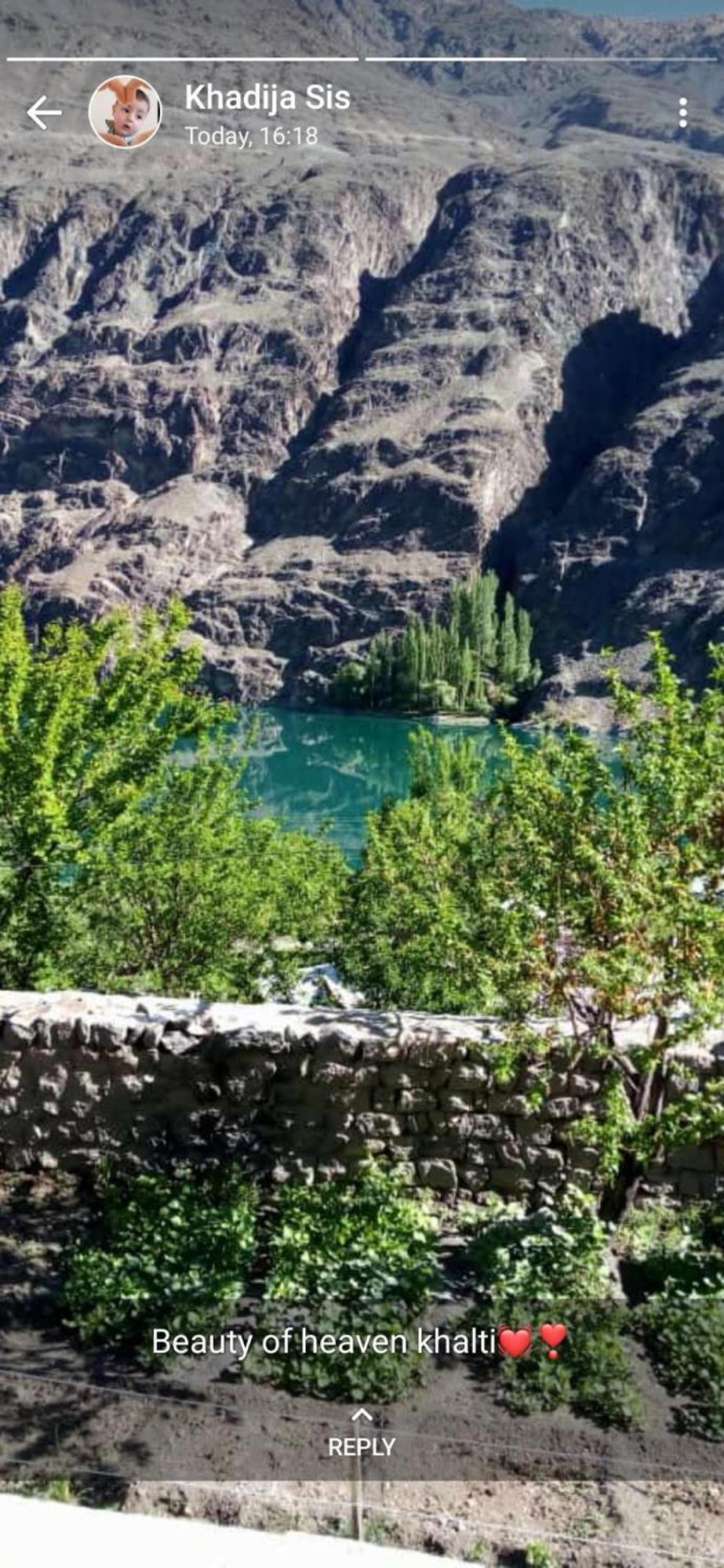 Ghizer Eden Lake Inn Gupis Exterior foto